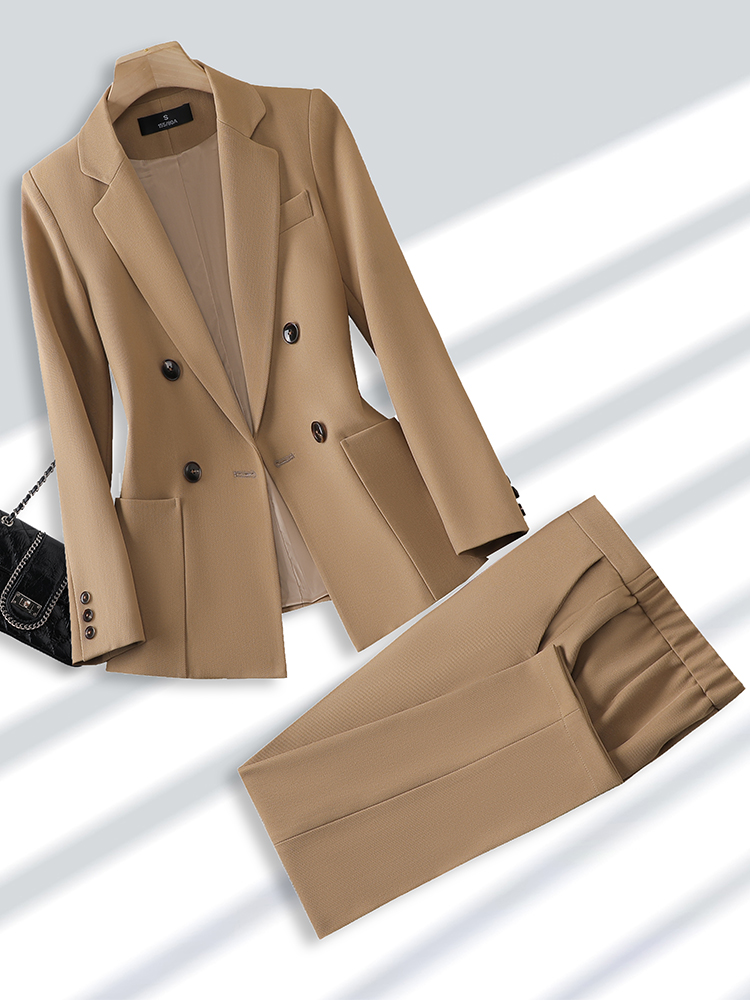 Men'S Formal Wear For Office - Fashion Ladies Pant Suit Formal Women