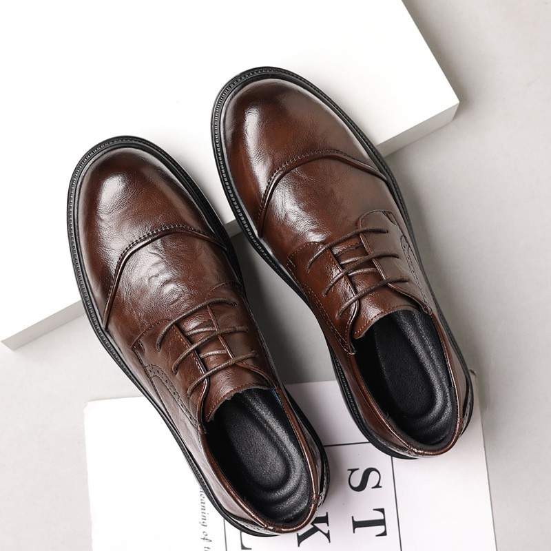 Men's leather shoes for casual - Men'S Formal Wear For Office 评论和价格