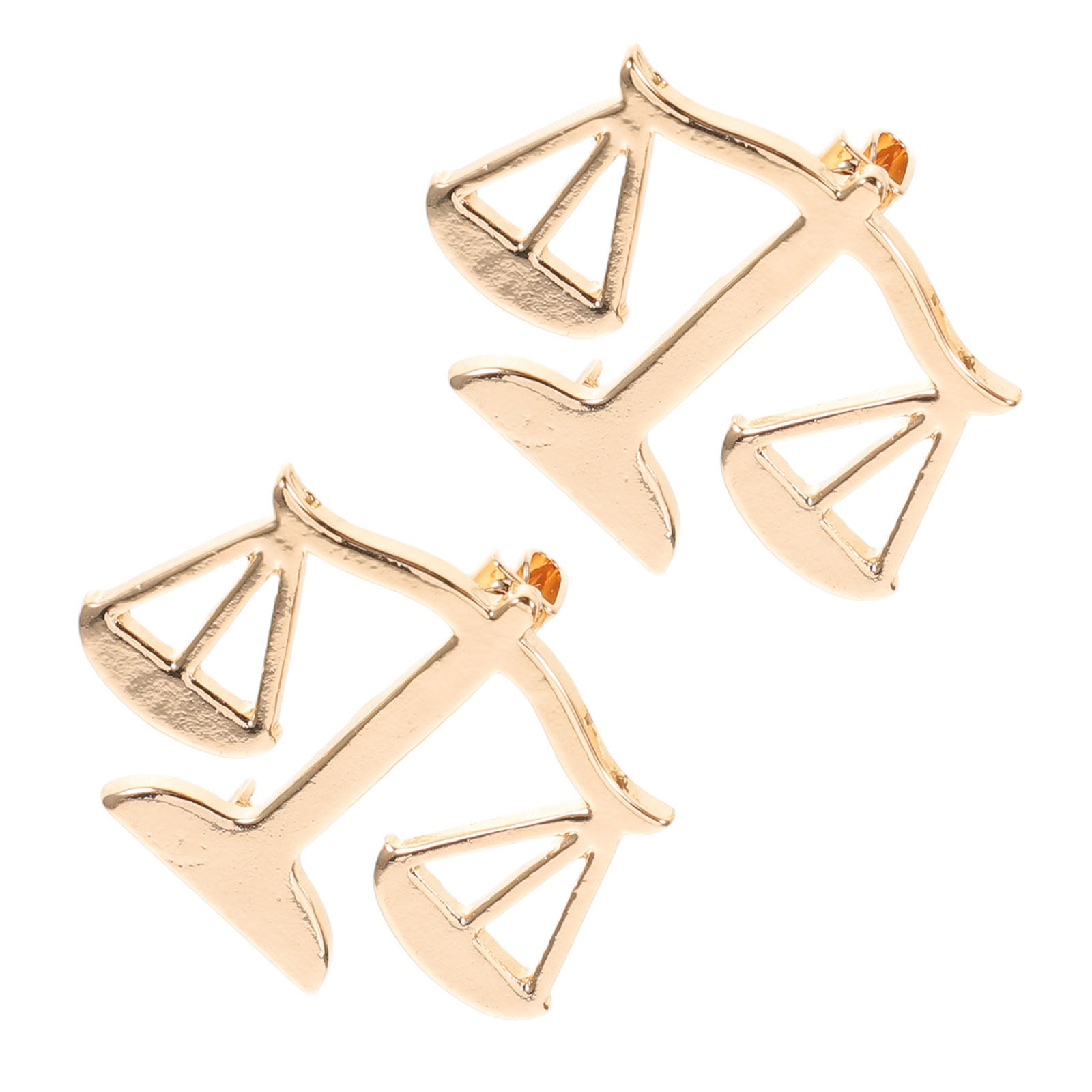 2Pcs Lawyer Brooch Pins Metal  - Men'S Formal Wear Jewelry 评论和价格