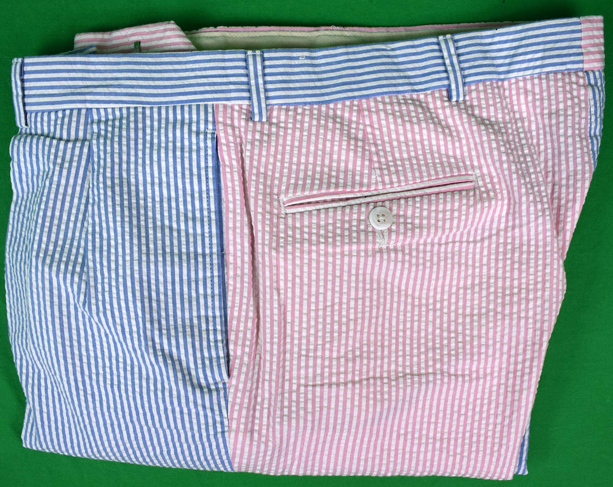 Comfortable Seersucker Mens Pa - Tall Men Formal Wear 评论和价格