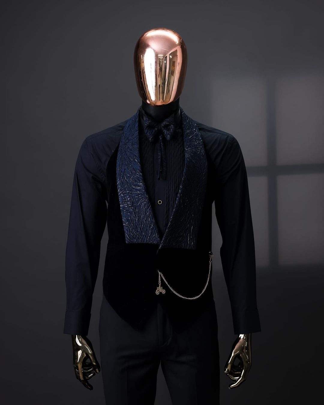 Fashion Wedding Men Suit Prom  - Men'S Formal Wear No Suit 评论和价格
