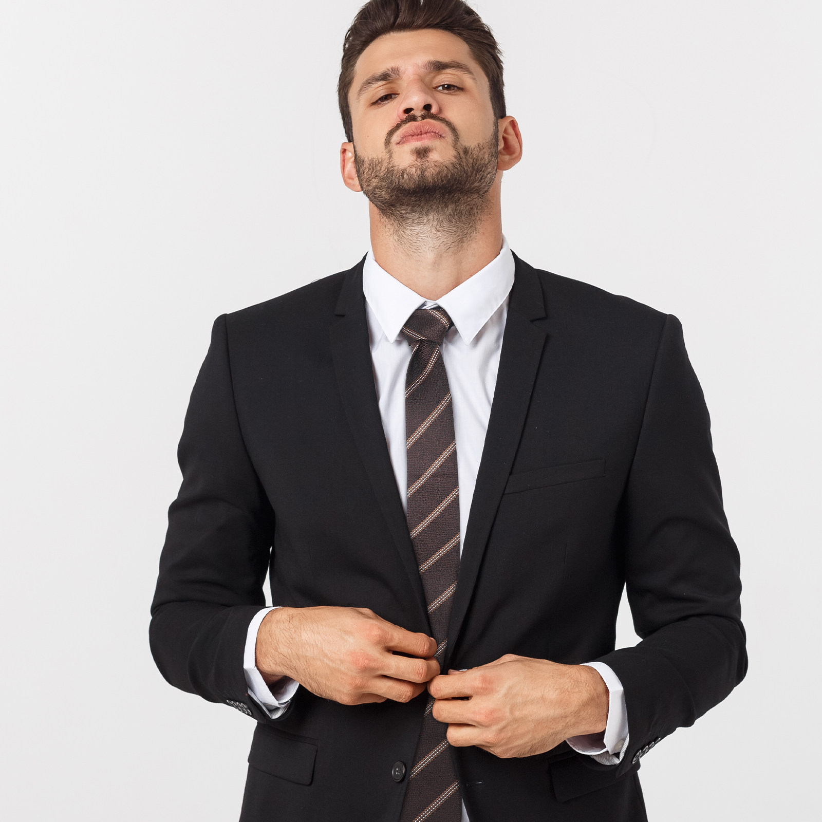 Timeless Striped Pre-Tied Neck - Formal Wear For Men Kids 评论和价格