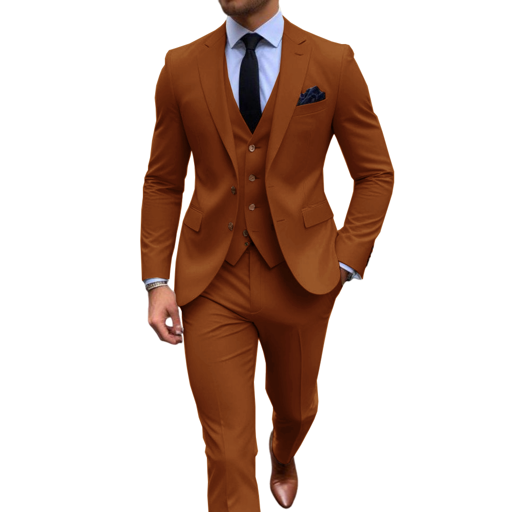 Pink 3 Piece Men's Suits For W - Men'S Formal Wear Attire 评论和价格