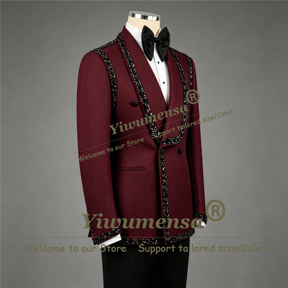 Elegant Men's Suit Black Metal - Men'S Formal Wear Jewelry 评论和价格