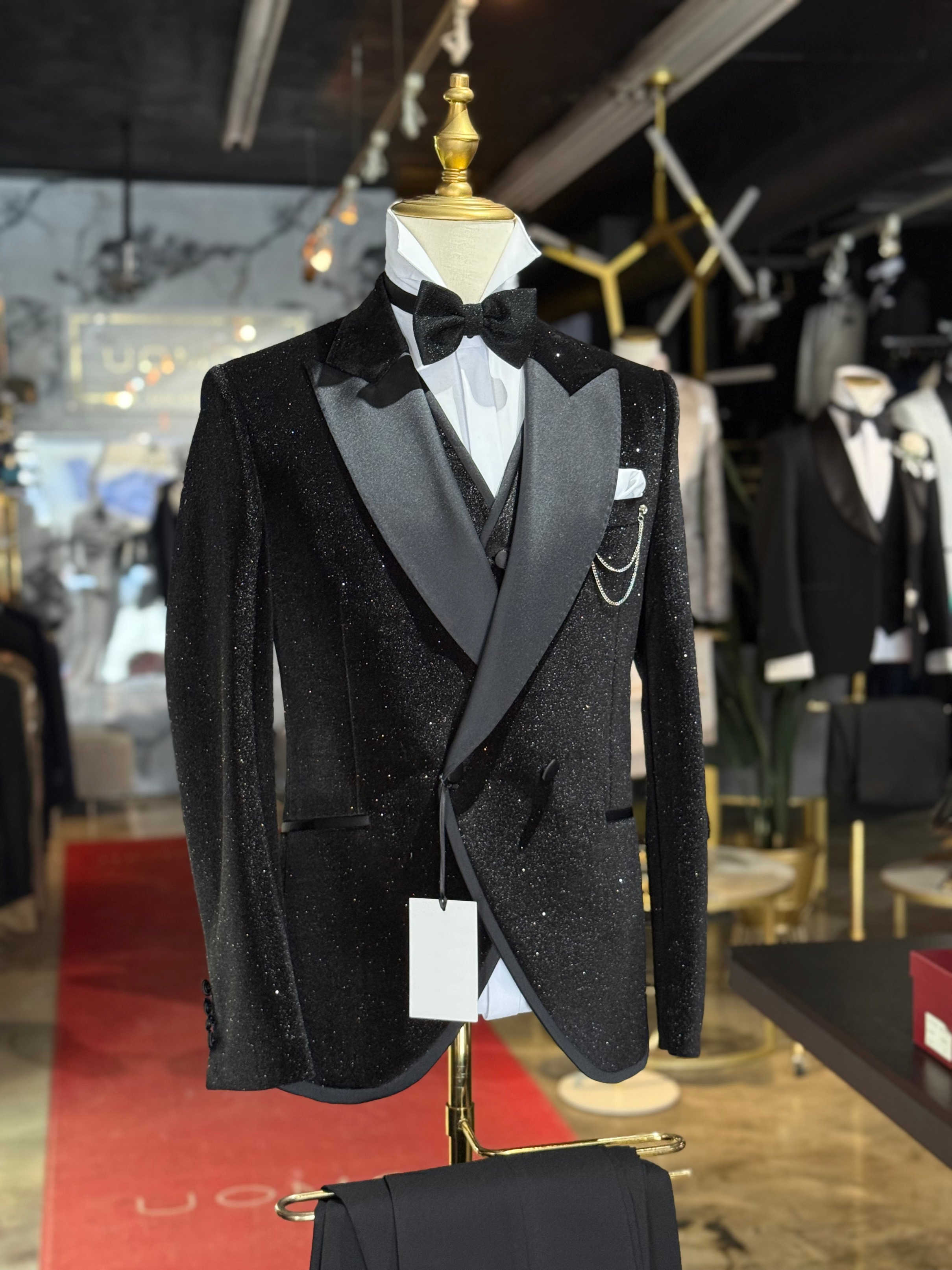 Luxurious Glitter Men Formal S - Men'S Formal Wear No Suit 评论和价格