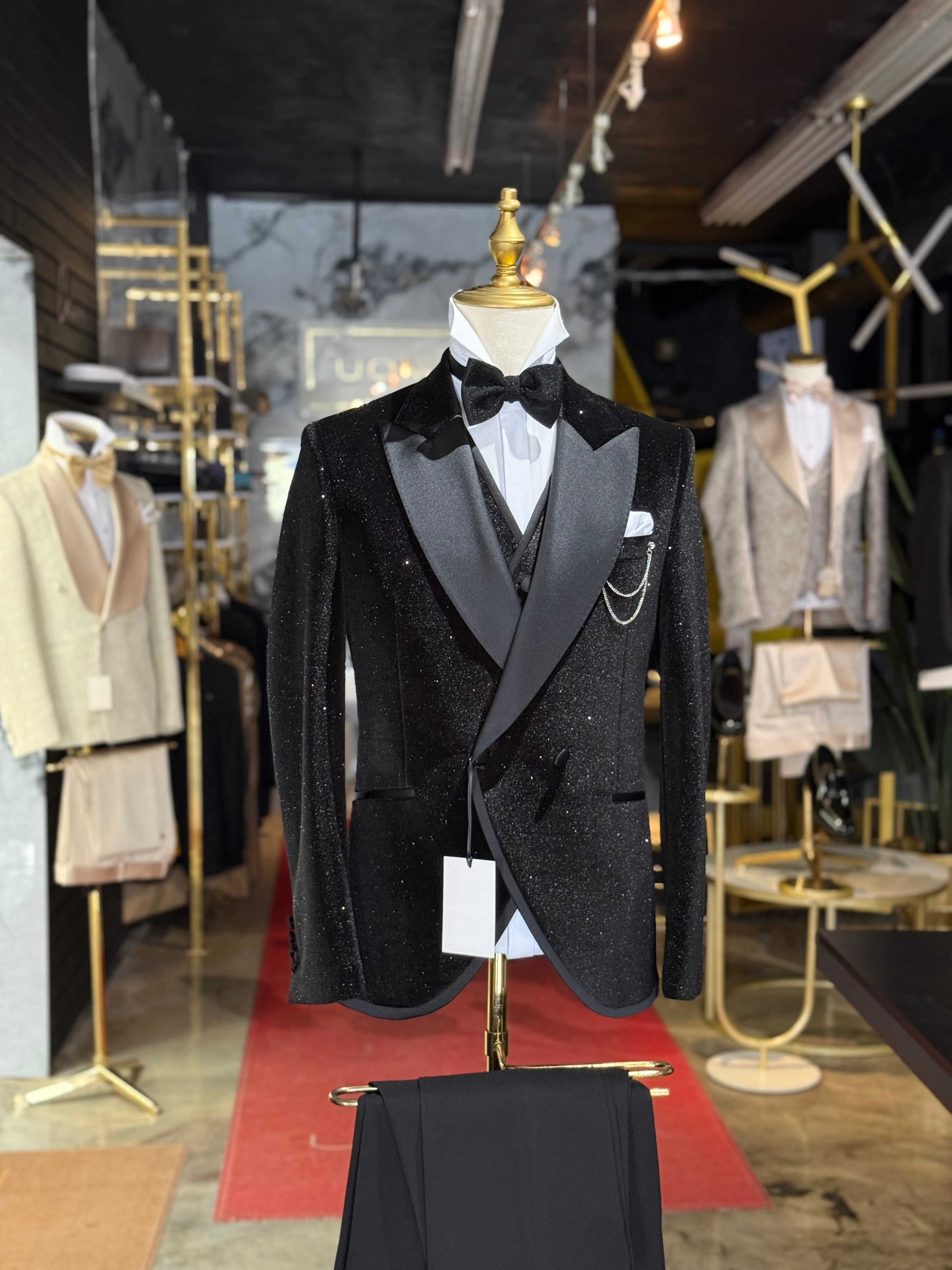 Luxurious Glitter Men Formal S - Men'S Formal Wear No Suit 评论和价格