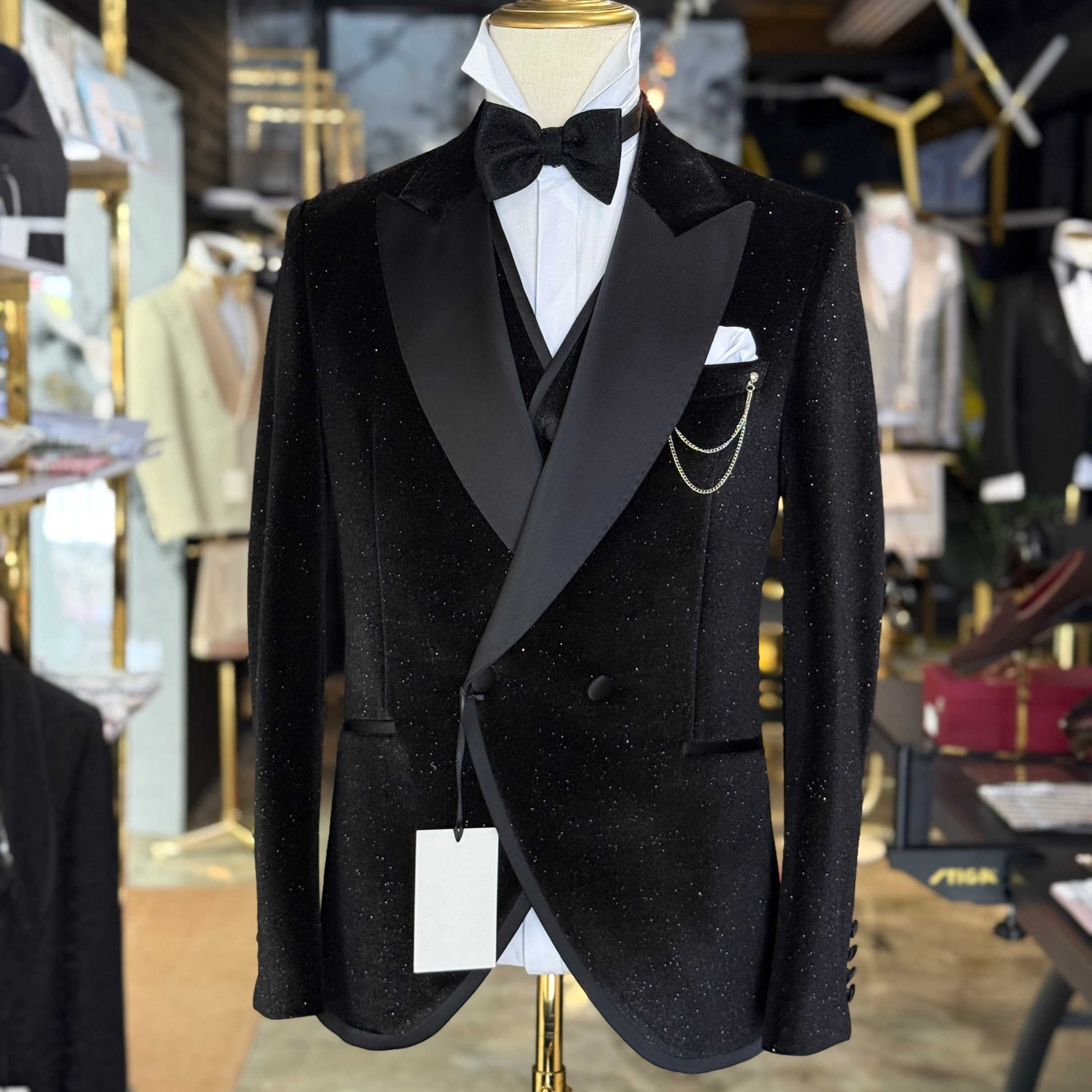 Luxurious Glitter Men Formal S - Men'S Formal Wear No Suit 评论和价格