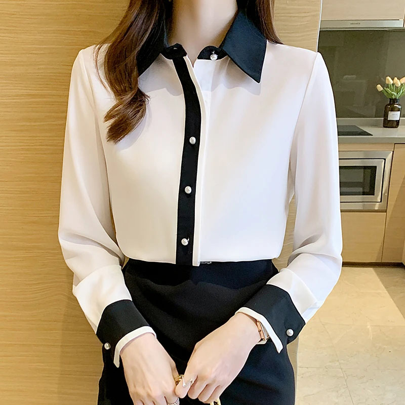White Chiffon Shirt for Women  - Young Men Formal Wear 评论和价格
