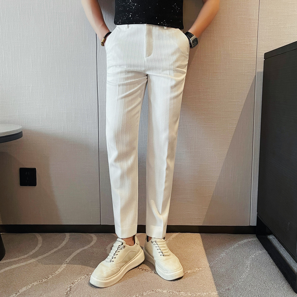 2025 Spring Summer New Men's T - Young Men Formal Wear 评论和价格