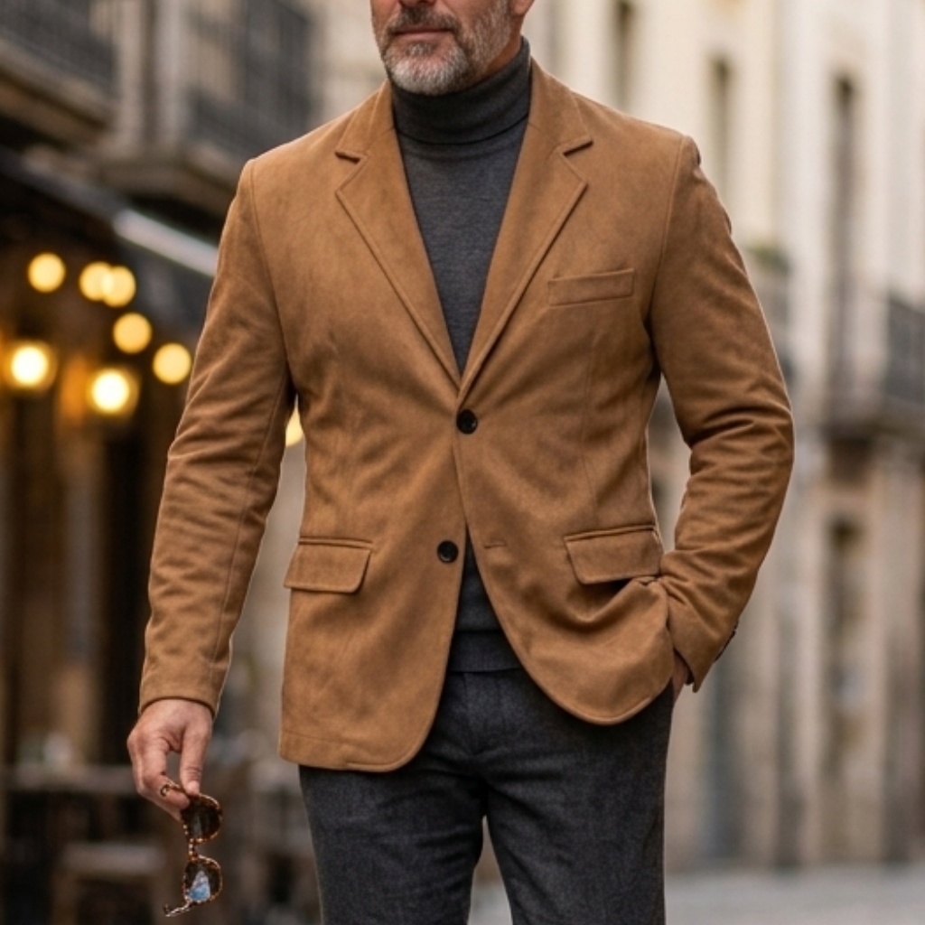 Men's Vintage Smart Casual Sue - Men'S Vintage Formal Wear 评论和价格