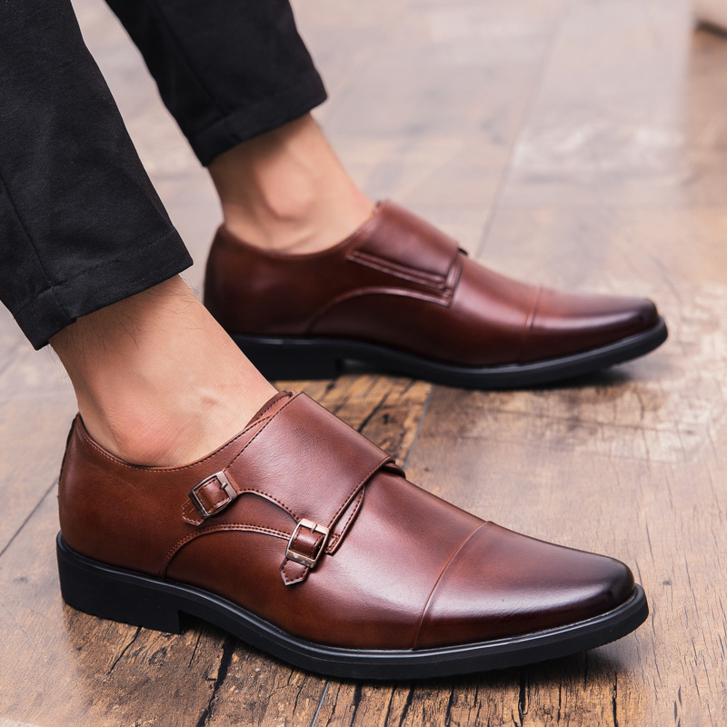 New Men Oxfords Shoes Black an - Large Men Formal Wear 评论和价格