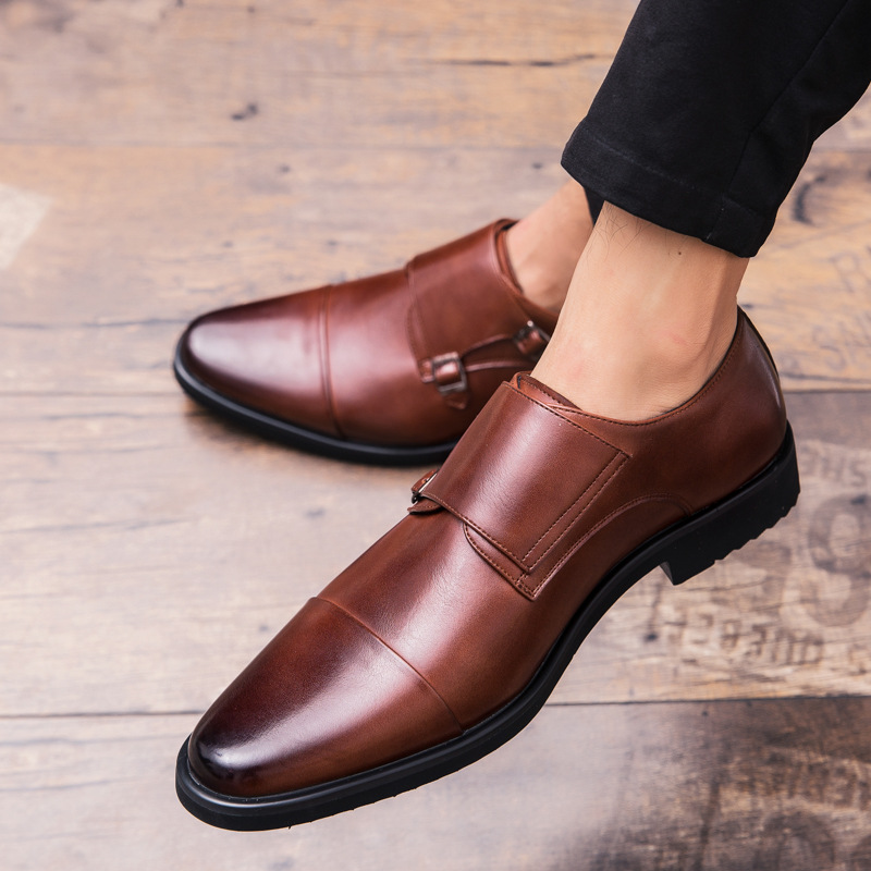 New Men Oxfords Shoes Black an - Large Men Formal Wear 评论和价格