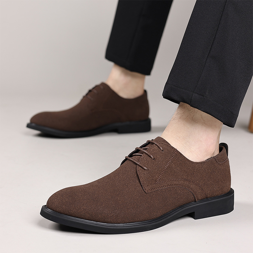 Large Sizes (40-49) Suede Shoe - Large Men Formal Wear 评论和价格