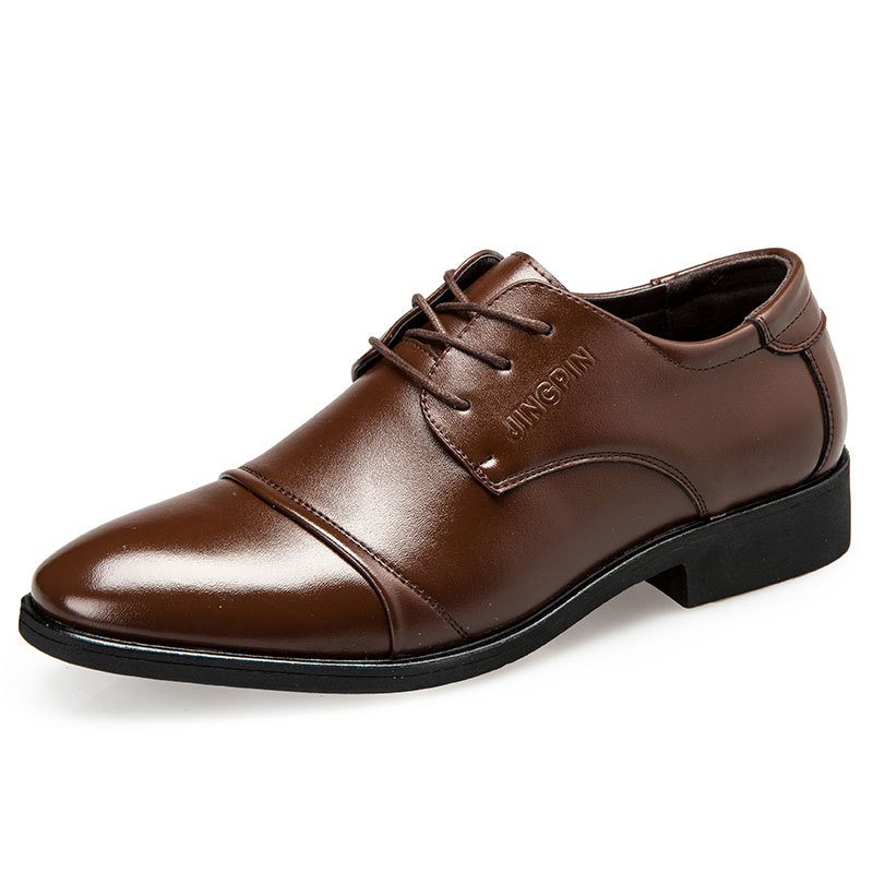 Large-Sized Men's Leather Shoe - Large Men Formal Wear 评论和价格