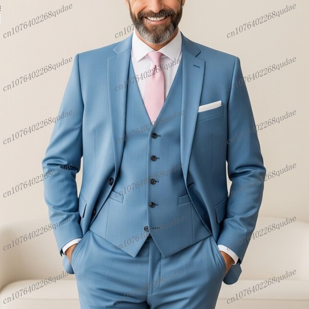 New White Formal Men Suit Wedd - Formal Wear Jersey For Men 评论和价格