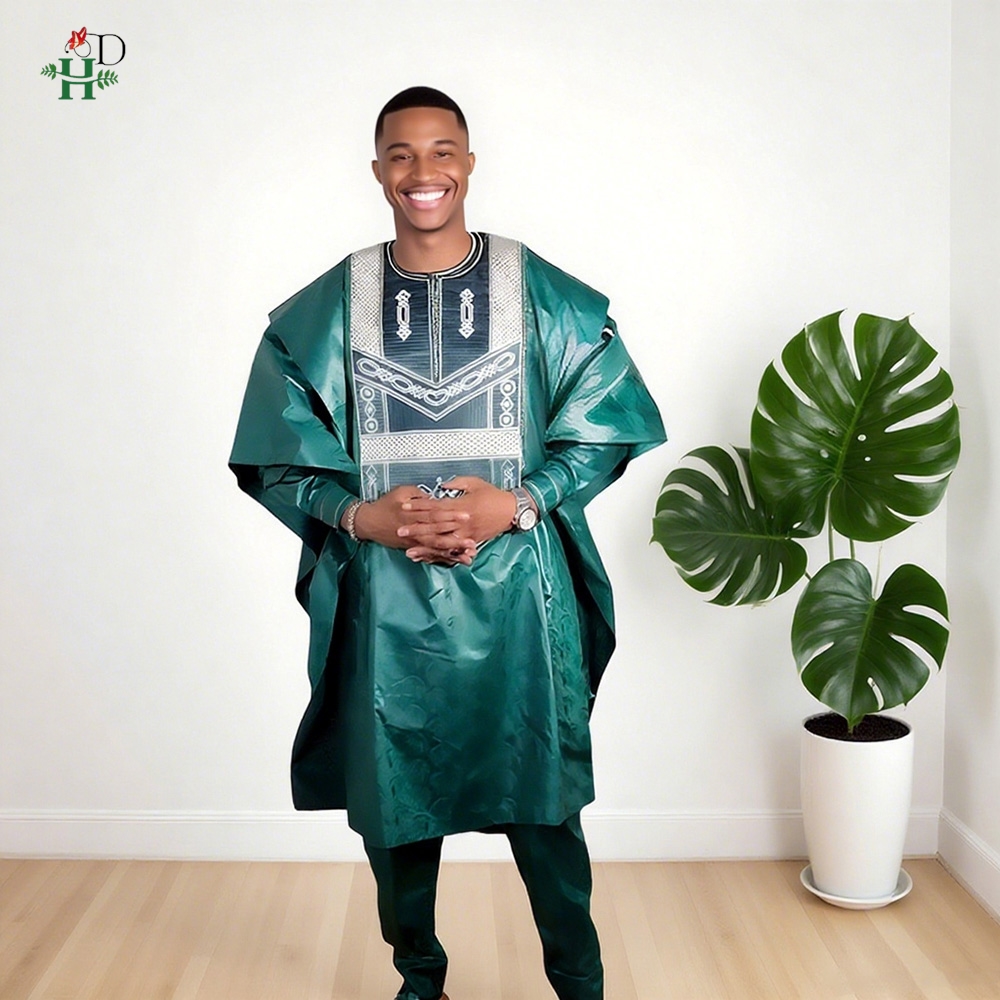 For Men African Traditional Em - Men'S Formal Wear Attire 评论和价格