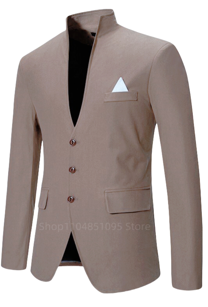 Casual Wedding Men's Tuxedo Ja - Men'S Formal Wear For Office 评论和价格