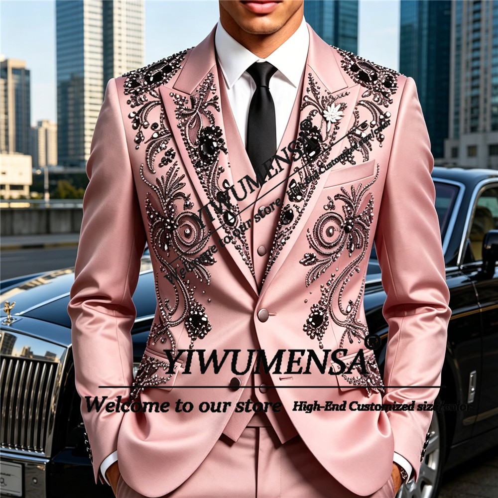 Luxury Wedding Suits Form Men  - Men'S Formal Wear Attire 评论和价格