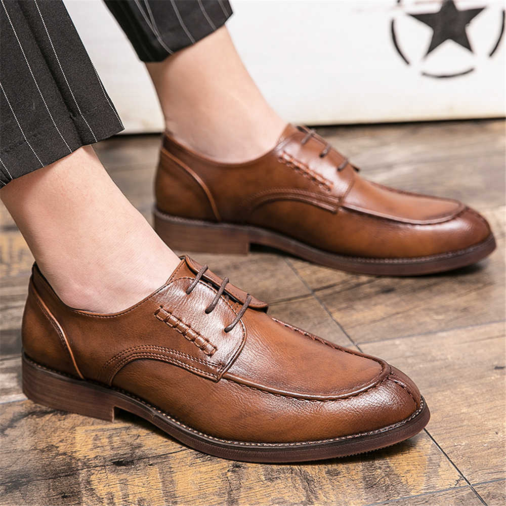 Elegant Non-slip Large Size Me - Large Men Formal Wear 评论和价格