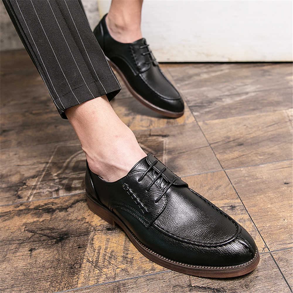 Elegant Non-slip Large Size Me - Large Men Formal Wear 评论和价格