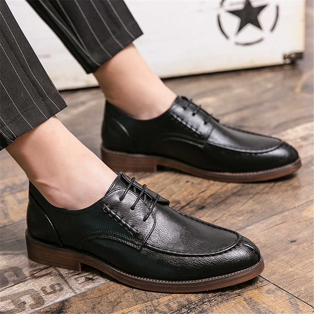 Elegant Non-slip Large Size Me - Large Men Formal Wear 评论和价格