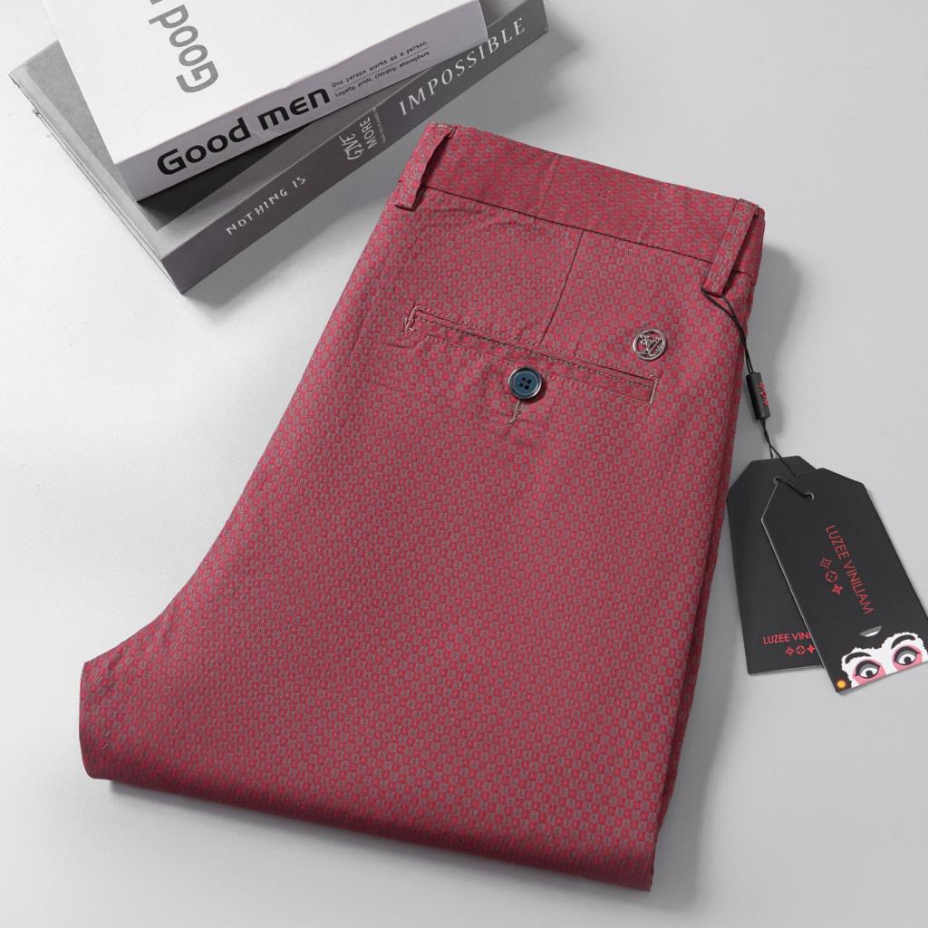 Plaid Casual Pants Men Korea F - Young Men Formal Wear 评论和价格