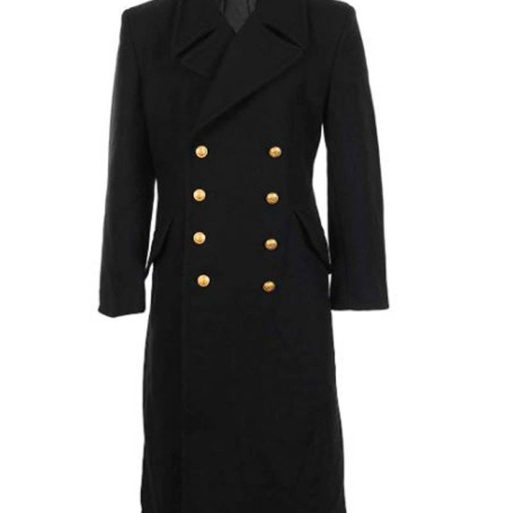 Classic Black Trench Coats For - Large Men Formal Wear 评论和价格