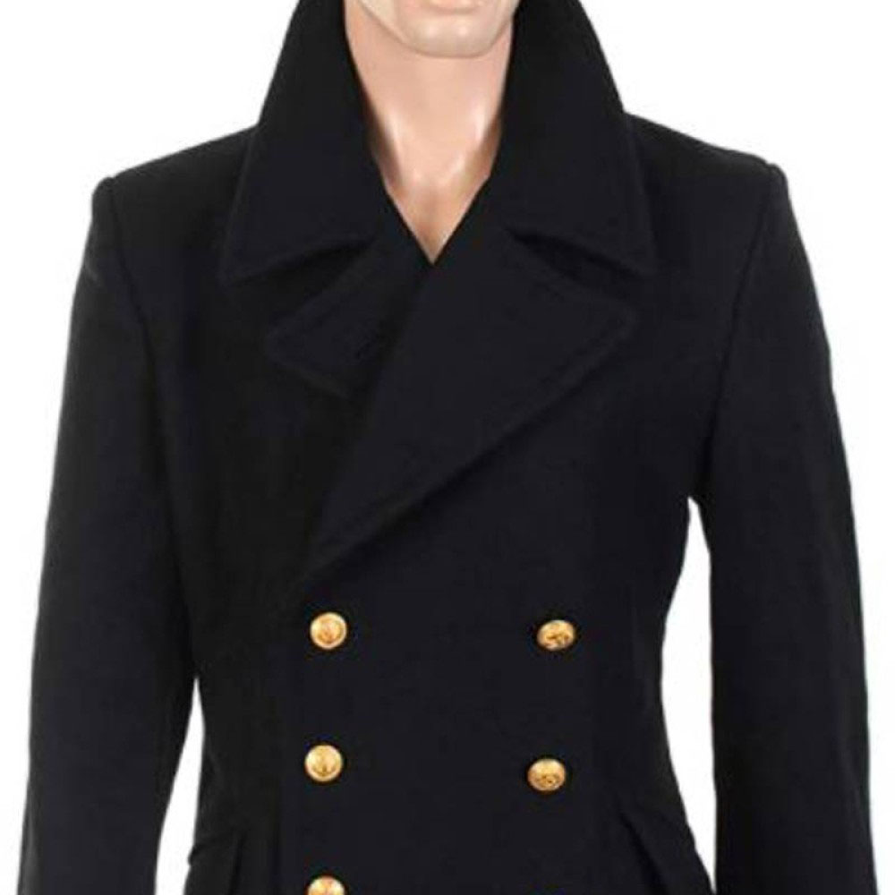 Classic Black Trench Coats For - Large Men Formal Wear 评论和价格