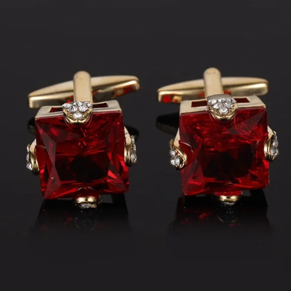 New Men's Luxury Rhinestone Cu - Men'S Formal Wear Jewelry 评论和价格