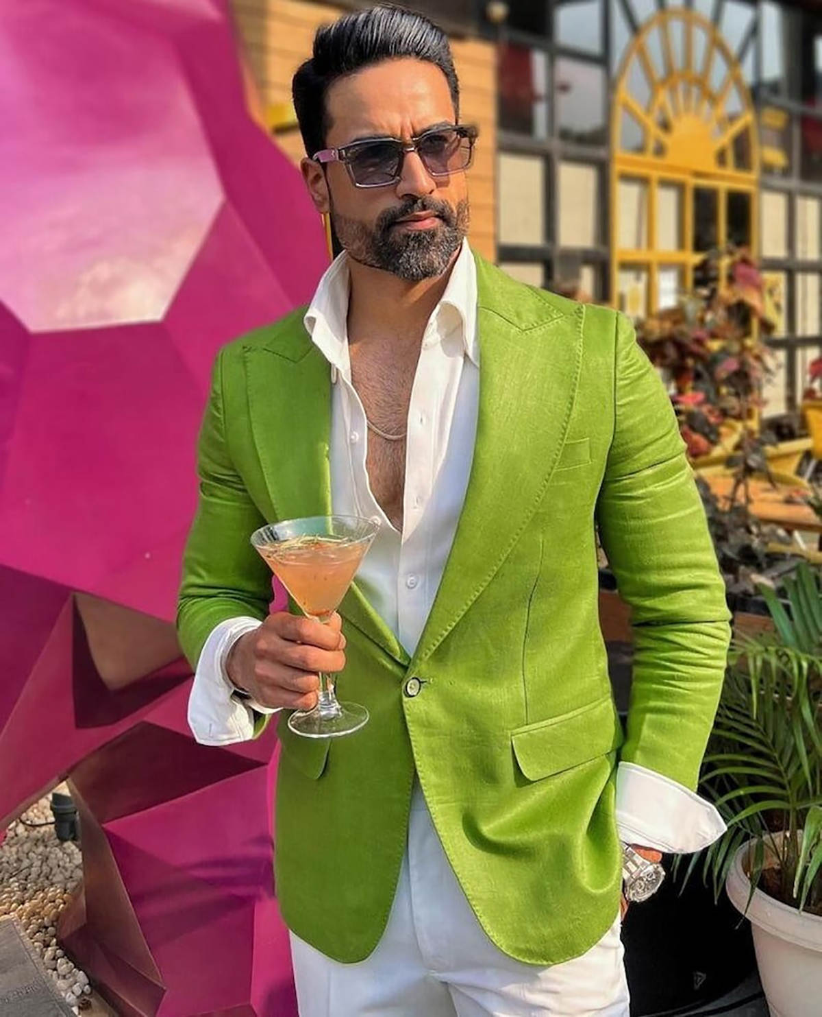Handsome Green Groom Men Weddi - Men'S Formal Wear No Suit 评论和价格