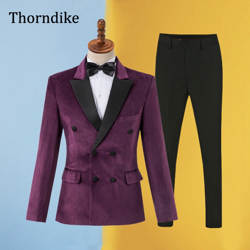 Gwenhwyfar Blue Suit Men 2025  - Men'S Formal Wear For Office 评论和价格