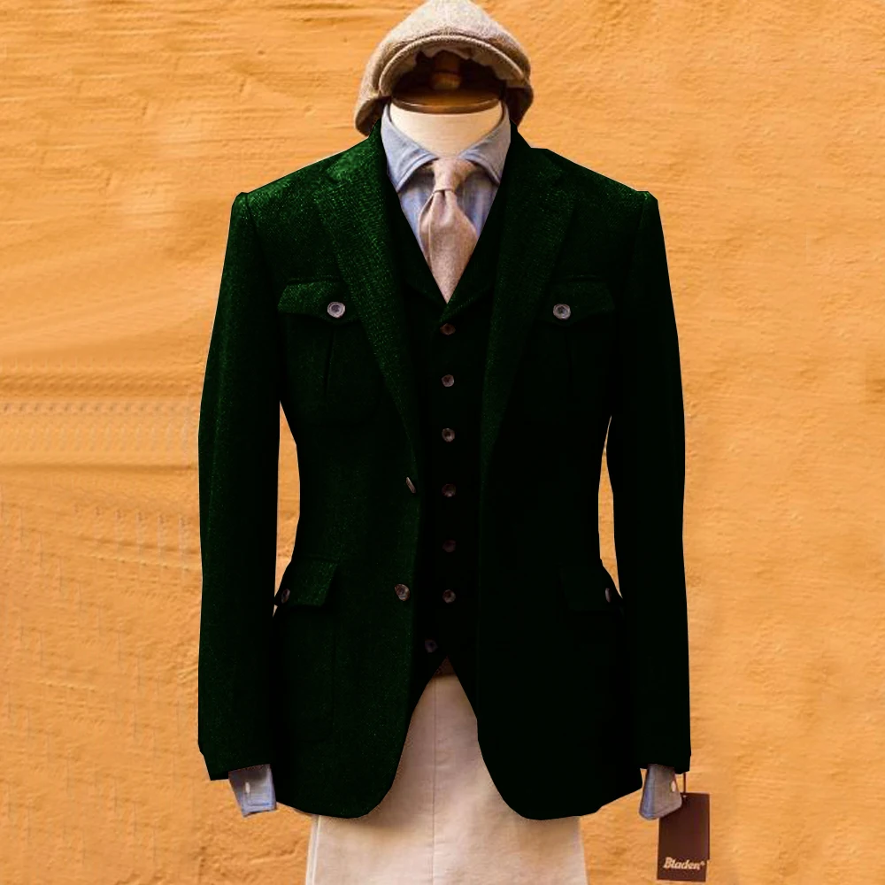 Men's Suit Herringbone Formal  - Mens Formal Look 评论和价格