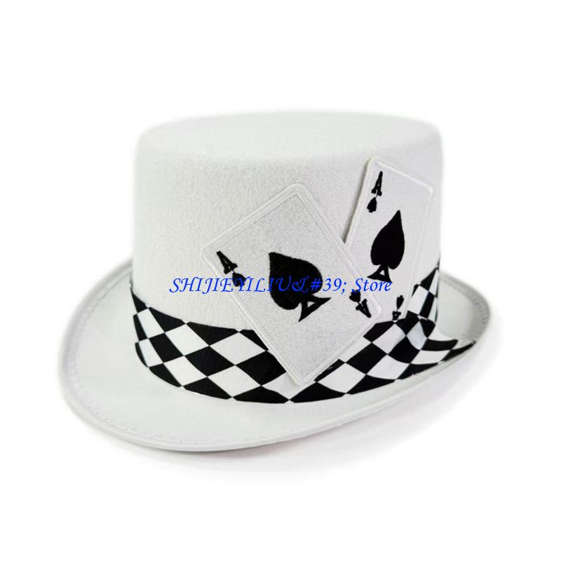 E21F Elegant Top Hat for Women - Tall Men Formal Wear 评论和价格