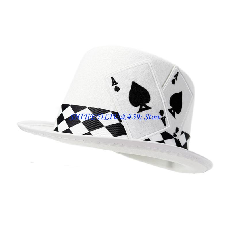 E21F Elegant Top Hat for Women - Tall Men Formal Wear 评论和价格