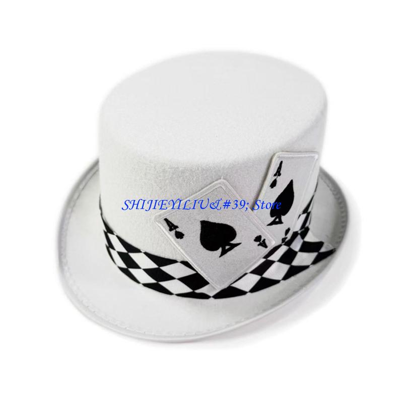 E21F Elegant Top Hat for Women - Tall Men Formal Wear 评论和价格
