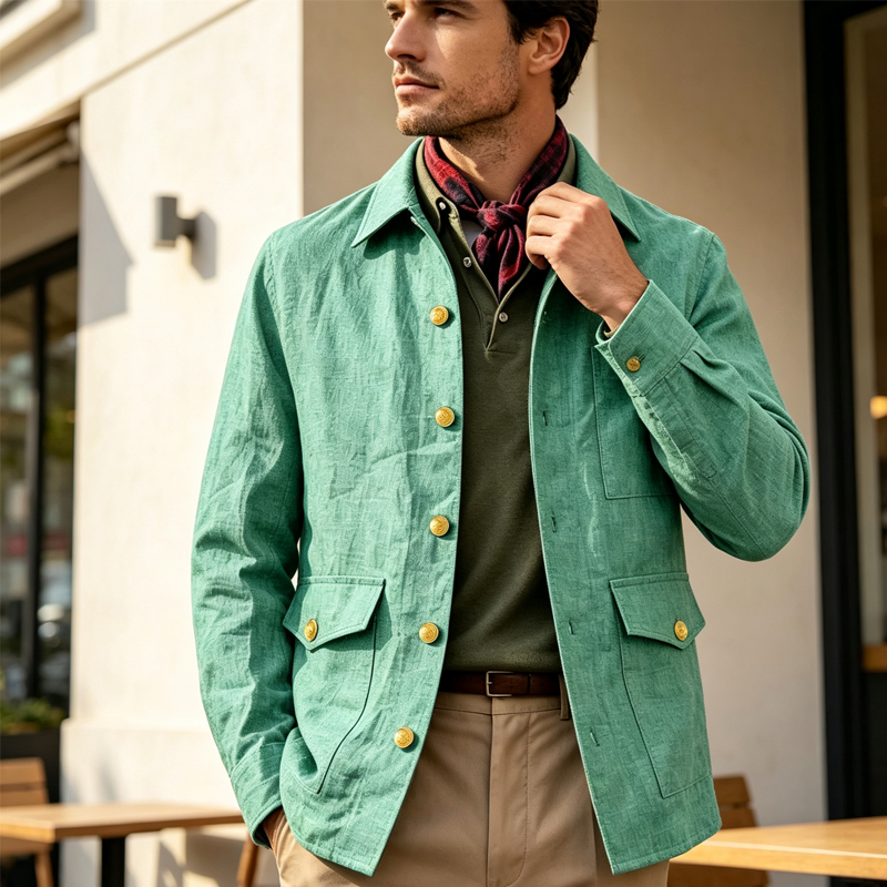 Vintage Men's Linen Jacket Lap - Men'S Vintage Formal Wear 评论和价格