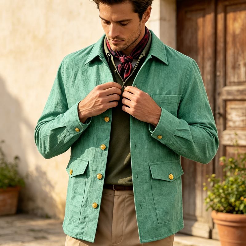 Vintage Men's Linen Jacket Lap - Men'S Vintage Formal Wear 评论和价格