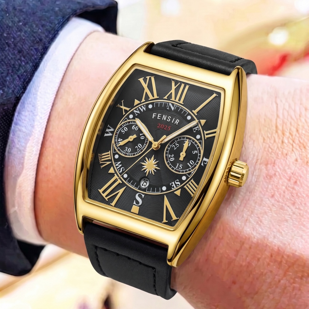 High-End Men's Watch with Barr - Men'S Vintage Formal Wear 评论和价格