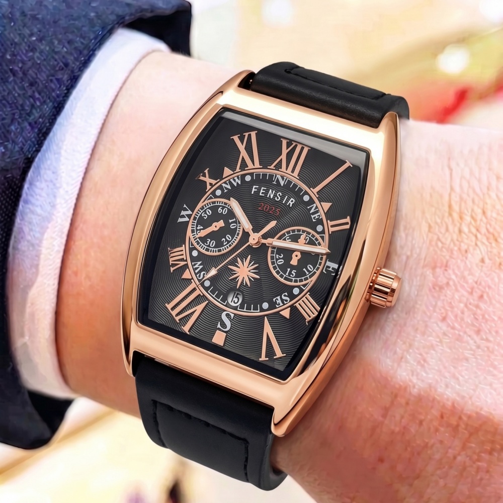 High-End Men's Watch with Barr - Men'S Vintage Formal Wear 评论和价格
