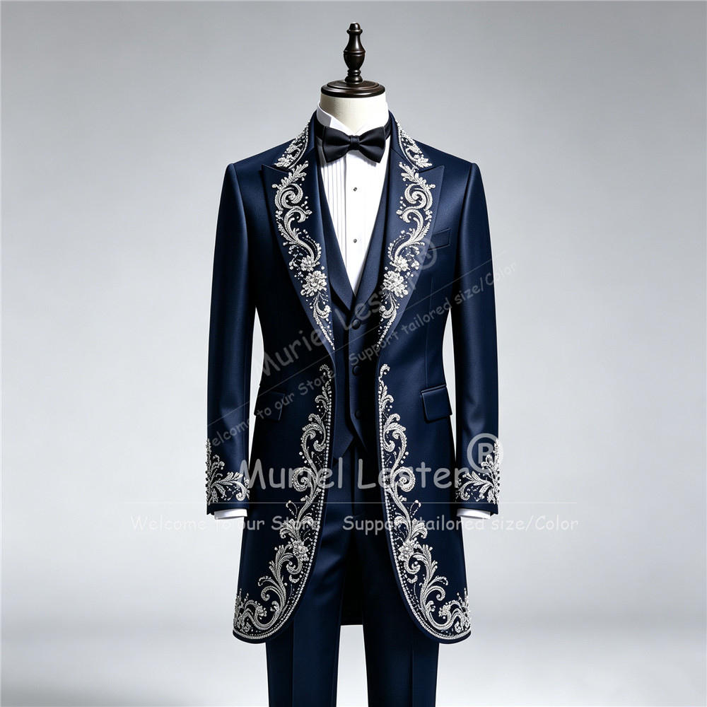 Luxury Man Wedding Tuxedo Suit - Men'S Formal Wear Attire 评论和价格