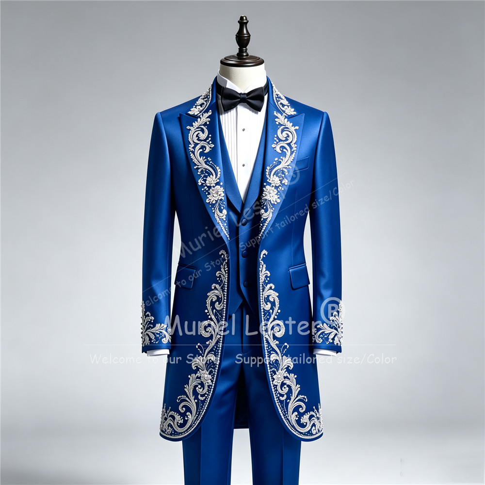 Luxury Man Wedding Tuxedo Suit - Men'S Formal Wear Attire 评论和价格